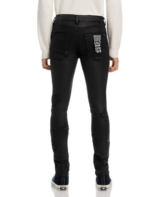 Van Winkle Skinny Fit Jeans in Black