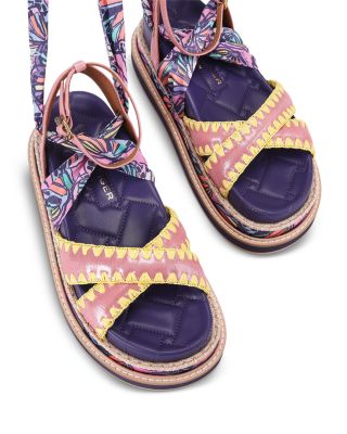 Women's Orson Scarf Ankle Tie Sandals