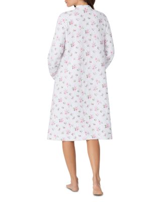 Diamond Jacquard Quilt Zip Front Robe