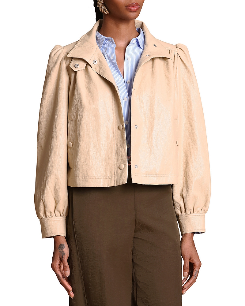 Avec Les Filles Puff Sleeve Short Jacket