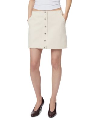 Ella Canvas Mini Skirt