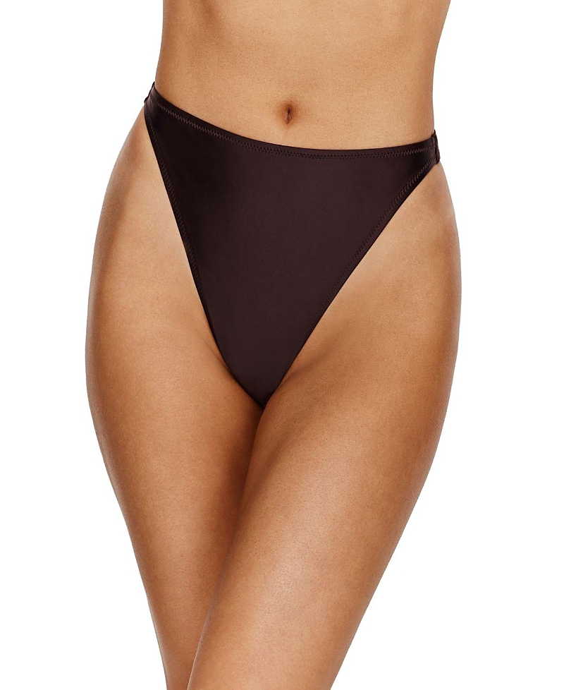 Flirtt Gottex Satin Touch High Waist High Leg Bikini Bottom