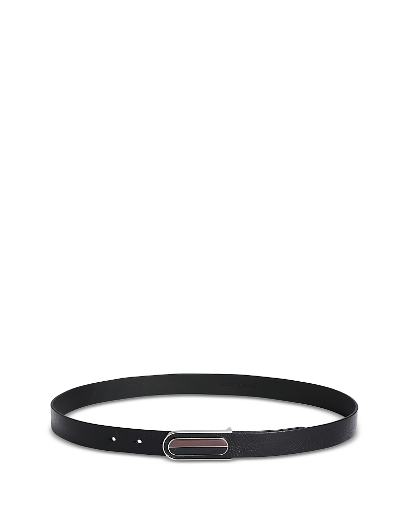 Rag & Bone Lenox Women's Leather Belt In Black