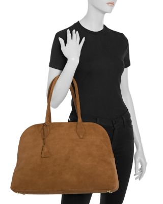 Oversized Seraphina Suede Tote