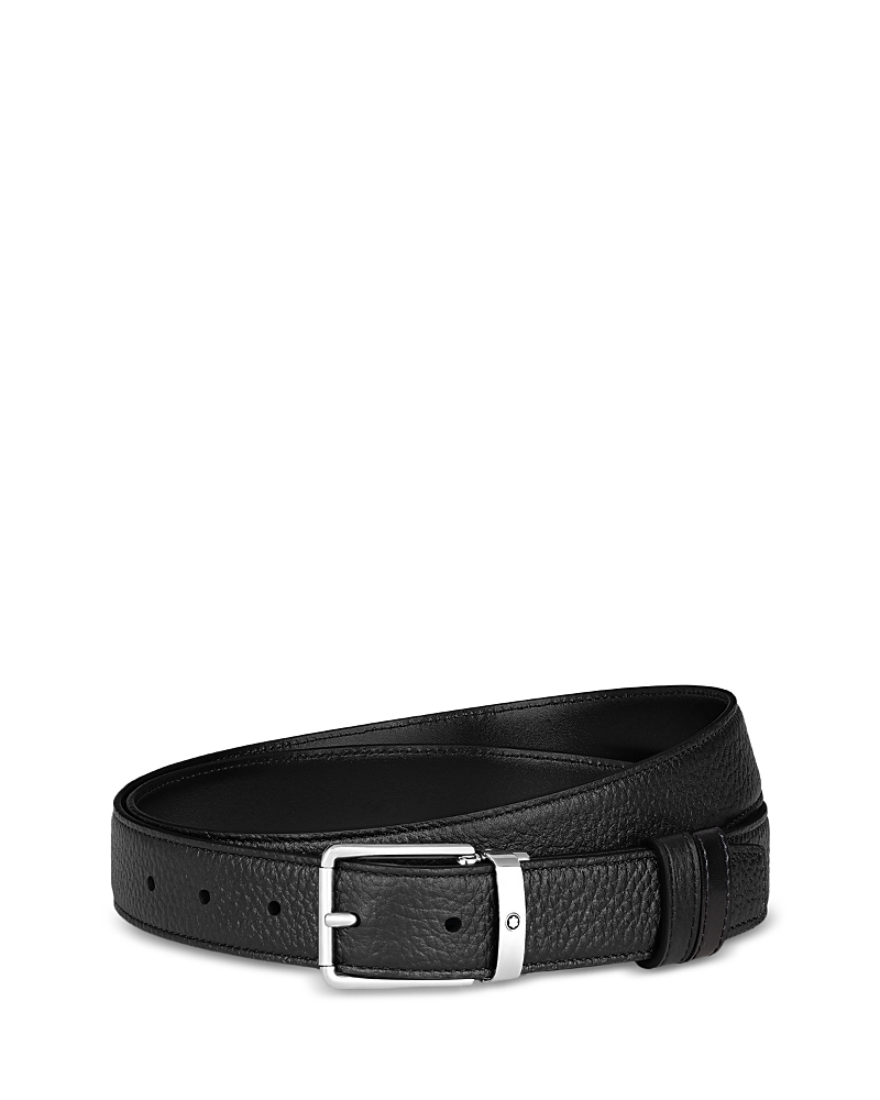 Montblanc Men's Everyday Grain Reversible Leather Belt