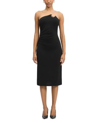 One Shoulder Midi Dress