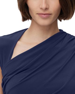 High Slit Asymmetrical Gown