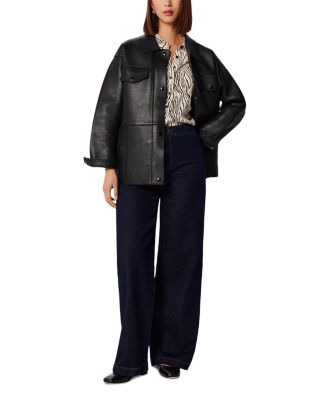 Zebra Button Through Shirt