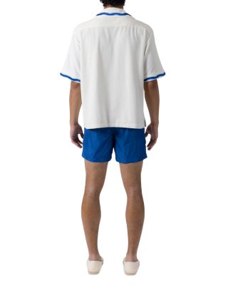 Luka Wave Embroidered Terry Shirt