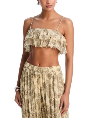 Ruffle Top & Harem Pants