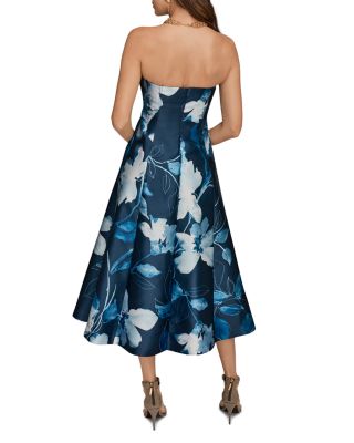 Strapless Midi Dress