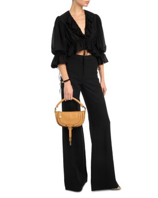 Marcie Mini Leather Crossbody Bag