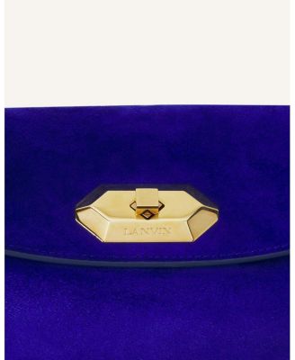  Compagnon Medium Asymmetrical Bag in Suede