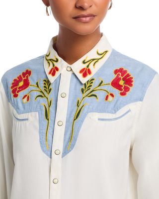 & Stetson The Embroidered Western Shirt