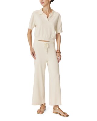 Christa Polo Short Sleeve Sweater