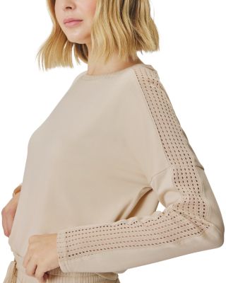 Jada Pointelle Sweatshirt