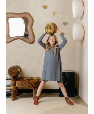 Girls' French Terry Autumn Kids Collection Dress - Little Kid, Big Kid