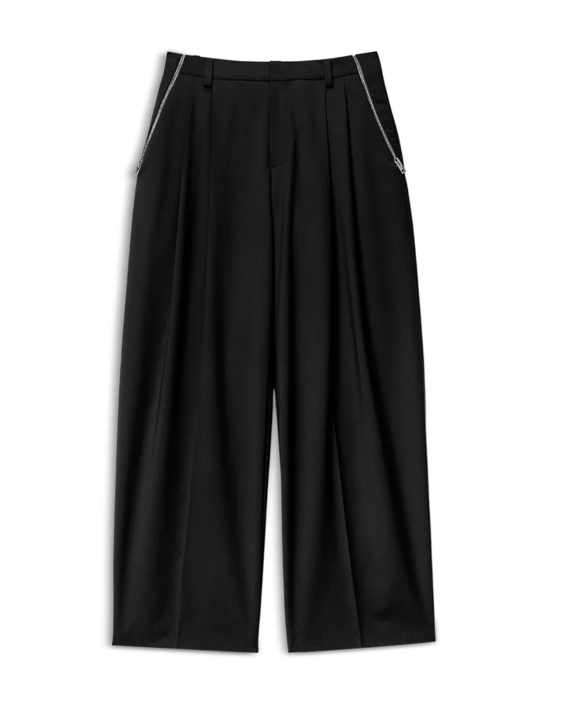 alexanderwang. t Wool Blend Pleated Pants