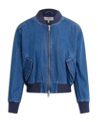 Denim Bomber Jacket