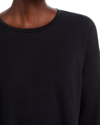 Cozy Brushed Terry Hug Crewneck Top