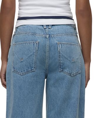 Rylee Low Rise Loose Jeans in Double Take