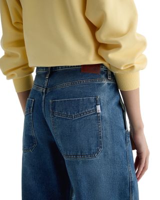 Mercer High Rise Cuffed Barrel Jeans in 11 Years Enrich