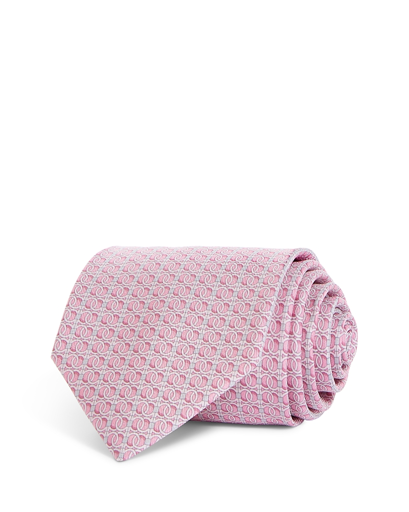 Ferragamo Silk Classic Gancini Link Tie