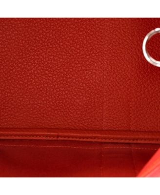 36 Garden Party Pockets Tote Toile and Leather