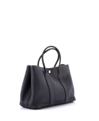 30 Garden Party Tote Leather