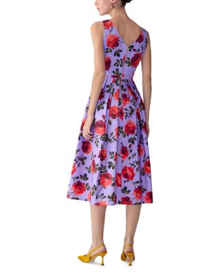 Bow Bodice A-Line Dress