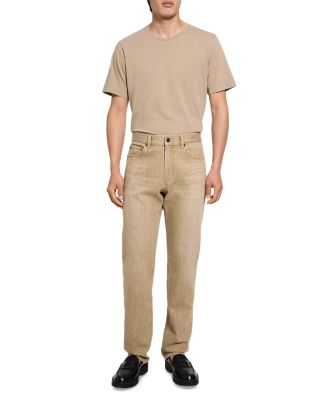 Standard Straight Fit Jeans in Washed Brown