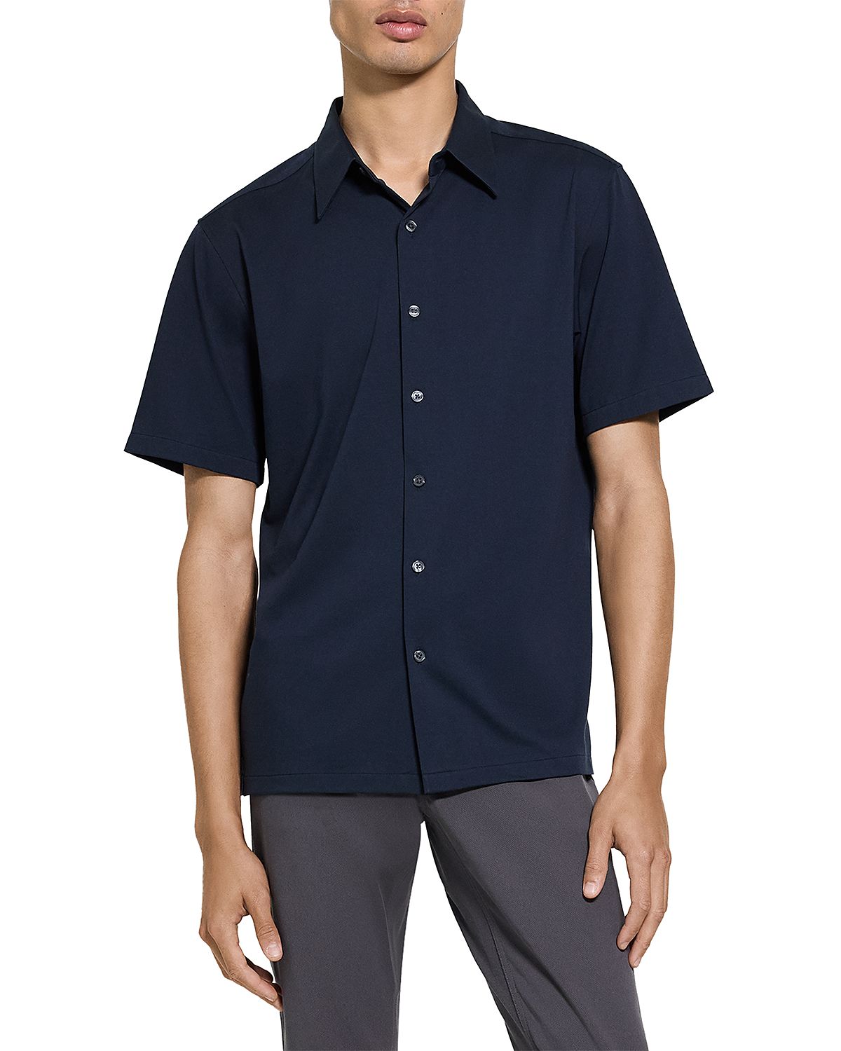 Theory Irving Regular Fit Short Sleeve Shirt