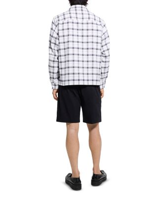 Plaid Button Down Overshirt 