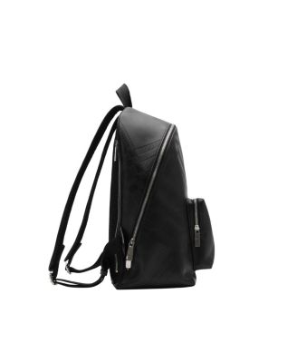  Embossed Check Backpack
