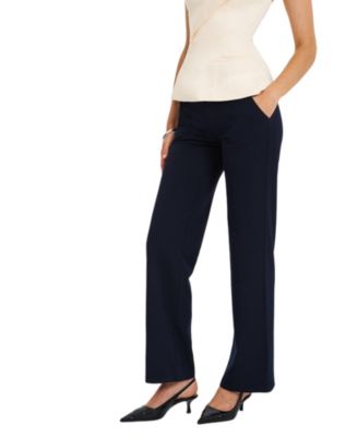  Yanin Low-Rise Straight Leg Pants