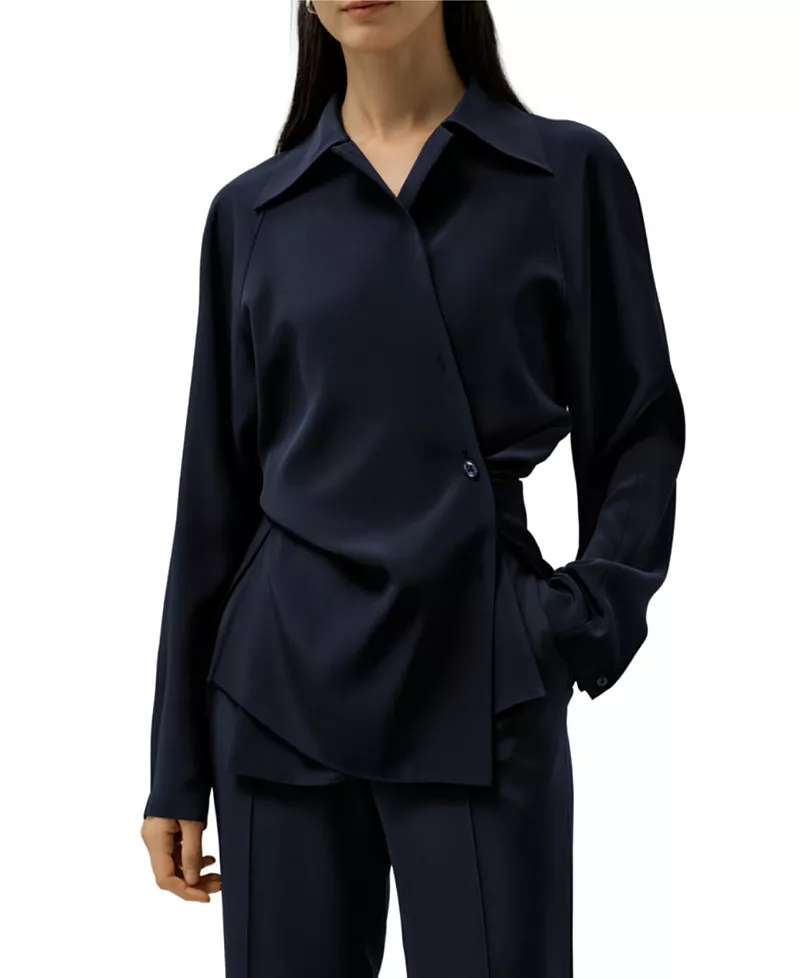 Lilysilk Multipositional Silk Shirt