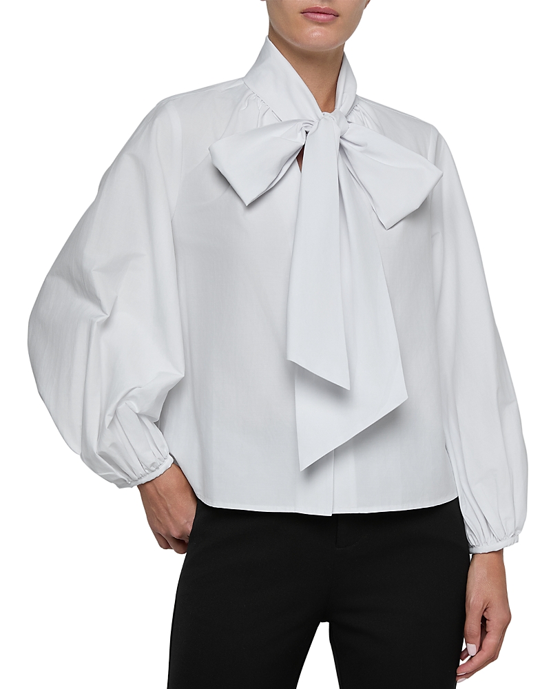 L'Agence Deon Tie Neck Blouse