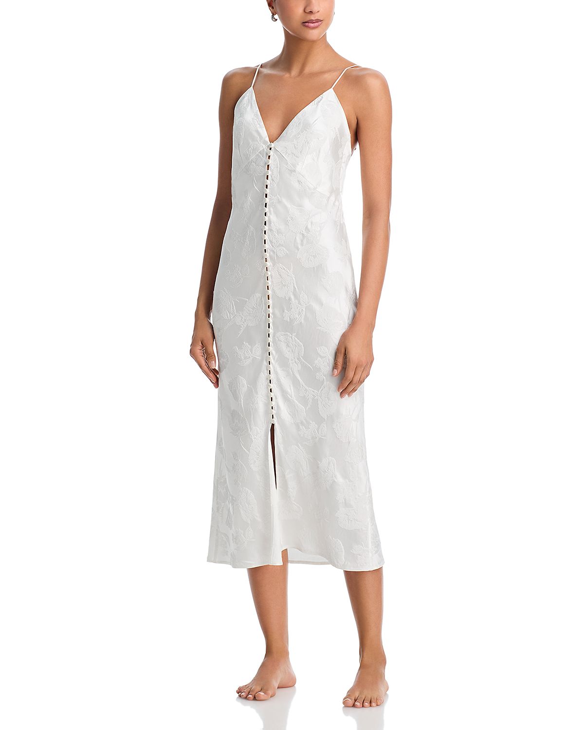 Olivia von Halle Silk Slip Dress