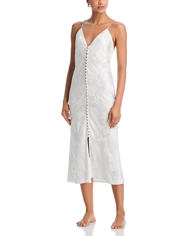Olivia von Halle Silk Slip Dress