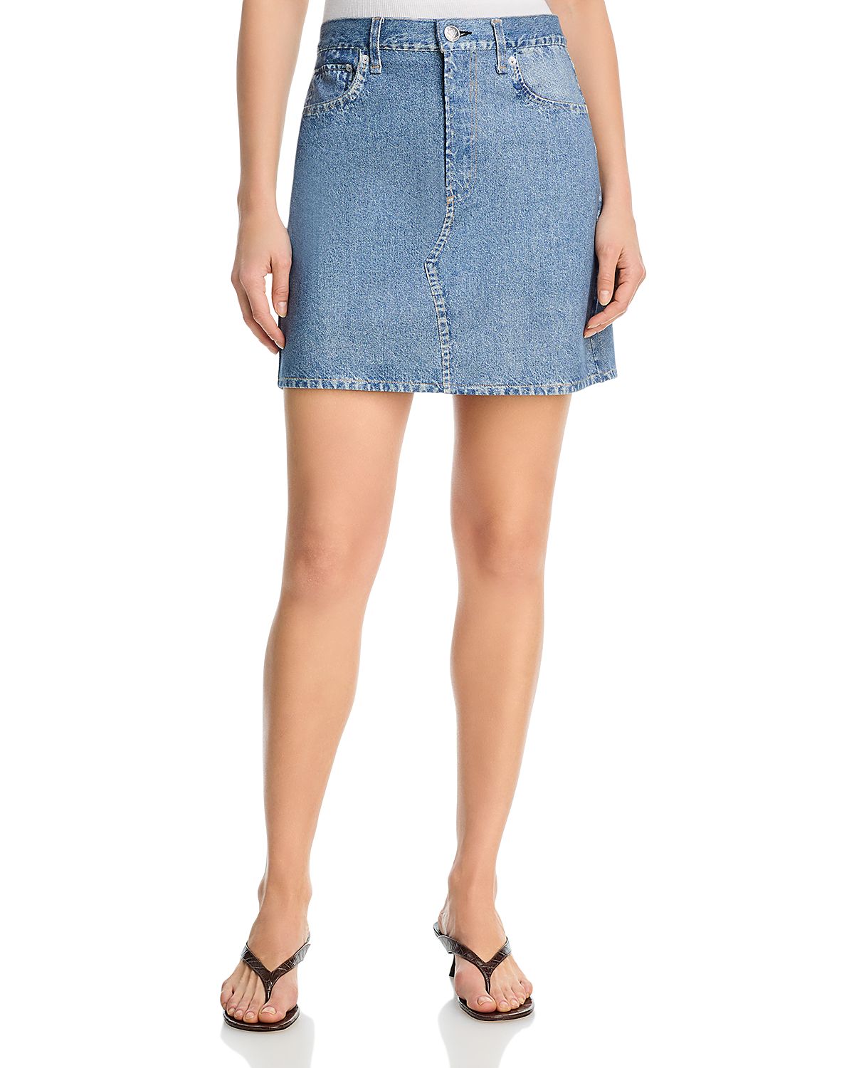 rag & bone rb rb Miramar Ponte Mini Skirt