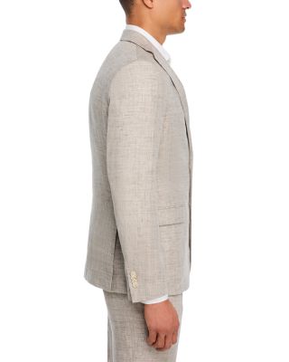 M&eacute;lange Linen Suit Jacket