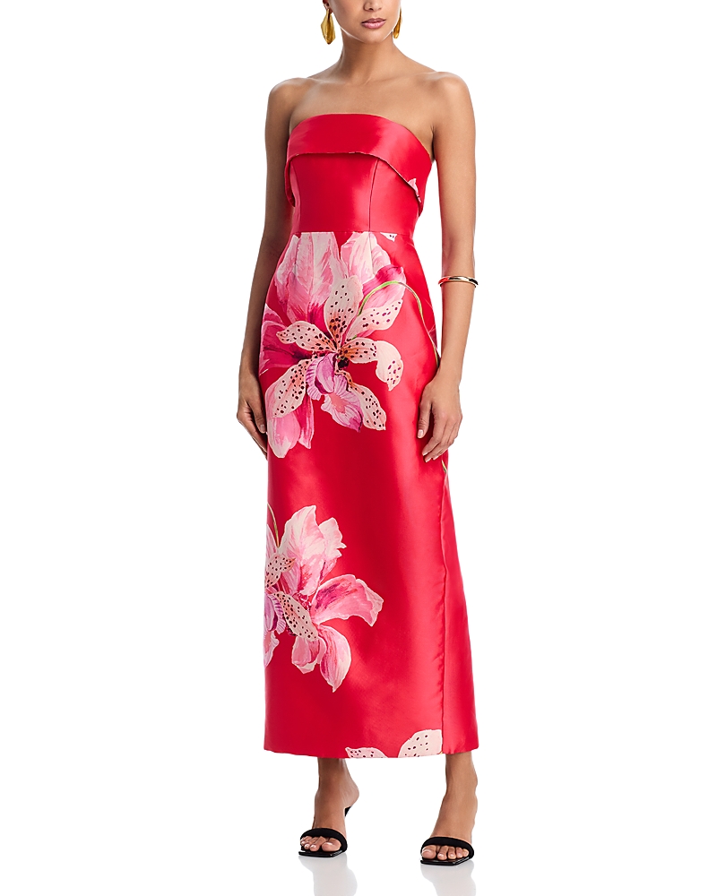 Milly Ciara Printed Faille Dress