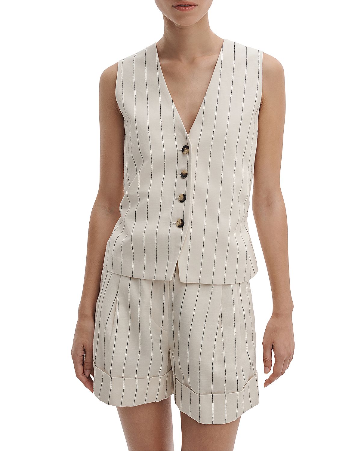 rag & bone Paulette Stripe Vest