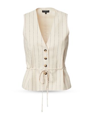 Paulette Stripe Vest