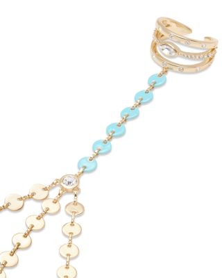 Saruti Crystal & Color Disc Hand Chain 