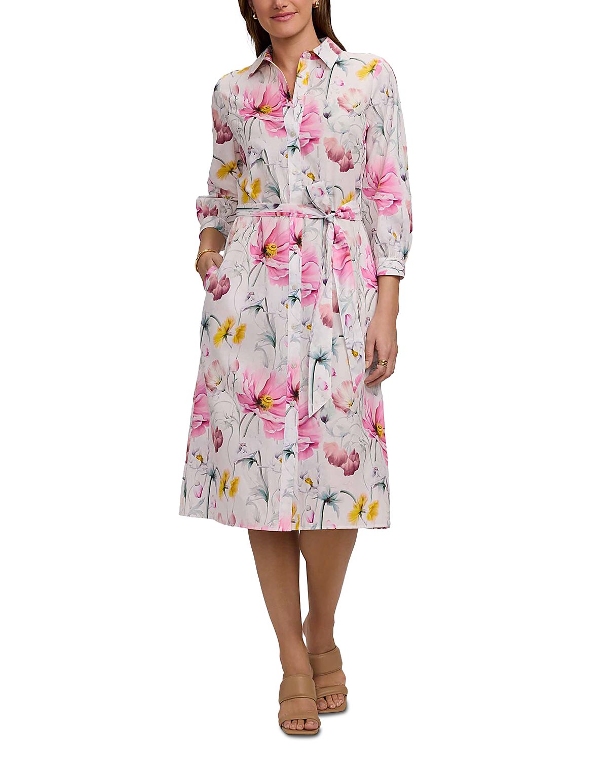 Foxcroft Esther Floral Print Dress