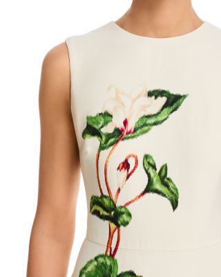 Sleeveless Chine Cyclamen Day Dress