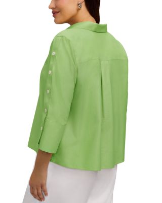 Lainey 3/4 Sleeve Popover Blouse
