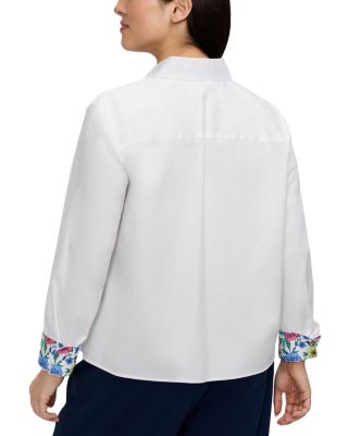 Jodie Long Sleeve Matte Sateen Shirt