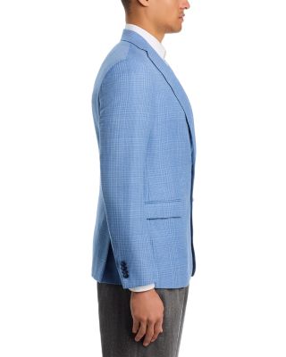 Slim Fit Tonal Plaid Sport Coat